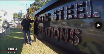 Made in Tampa Bay: Rustic Steel Creations